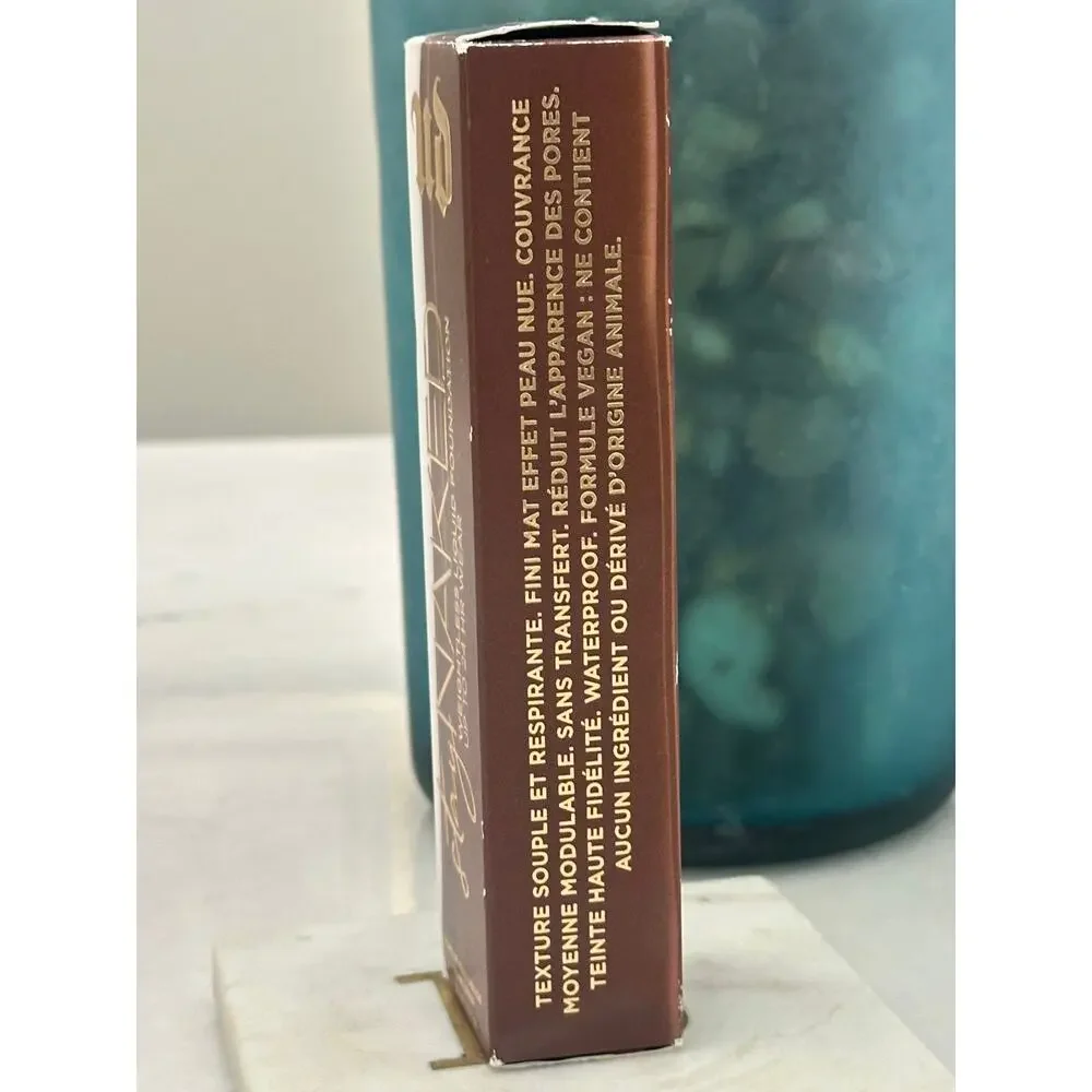 Urban Decay Stay Naked Foundation 90WR Deep Warm Red Matte 1oz New Discontinued